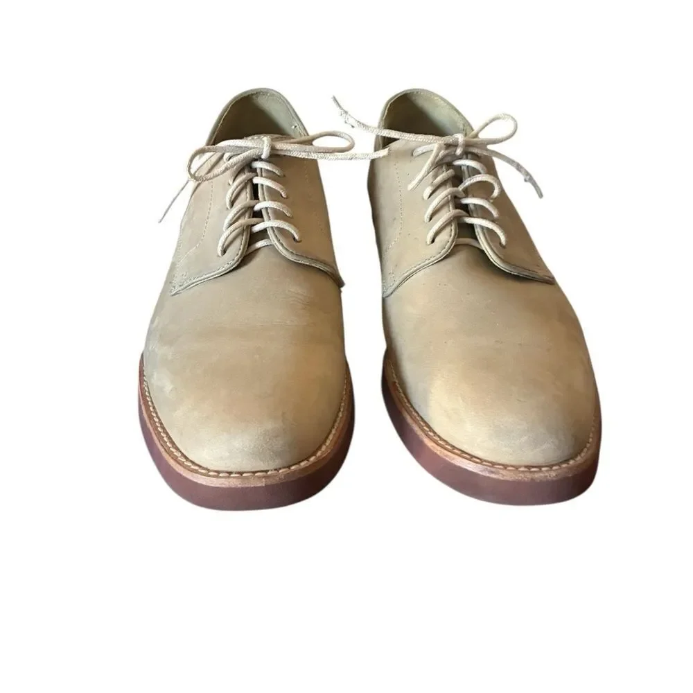 Tommy Bahama Tan Leather Derby Shoes Men’s Size 7